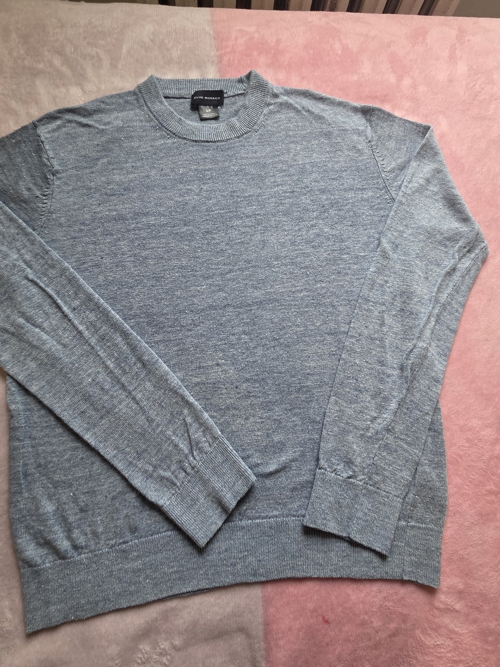 Club Monaco Light Blue Crewneck Sweater